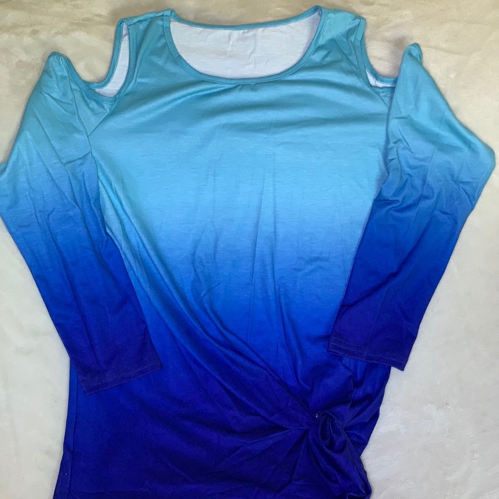 Cold shoulder shirt